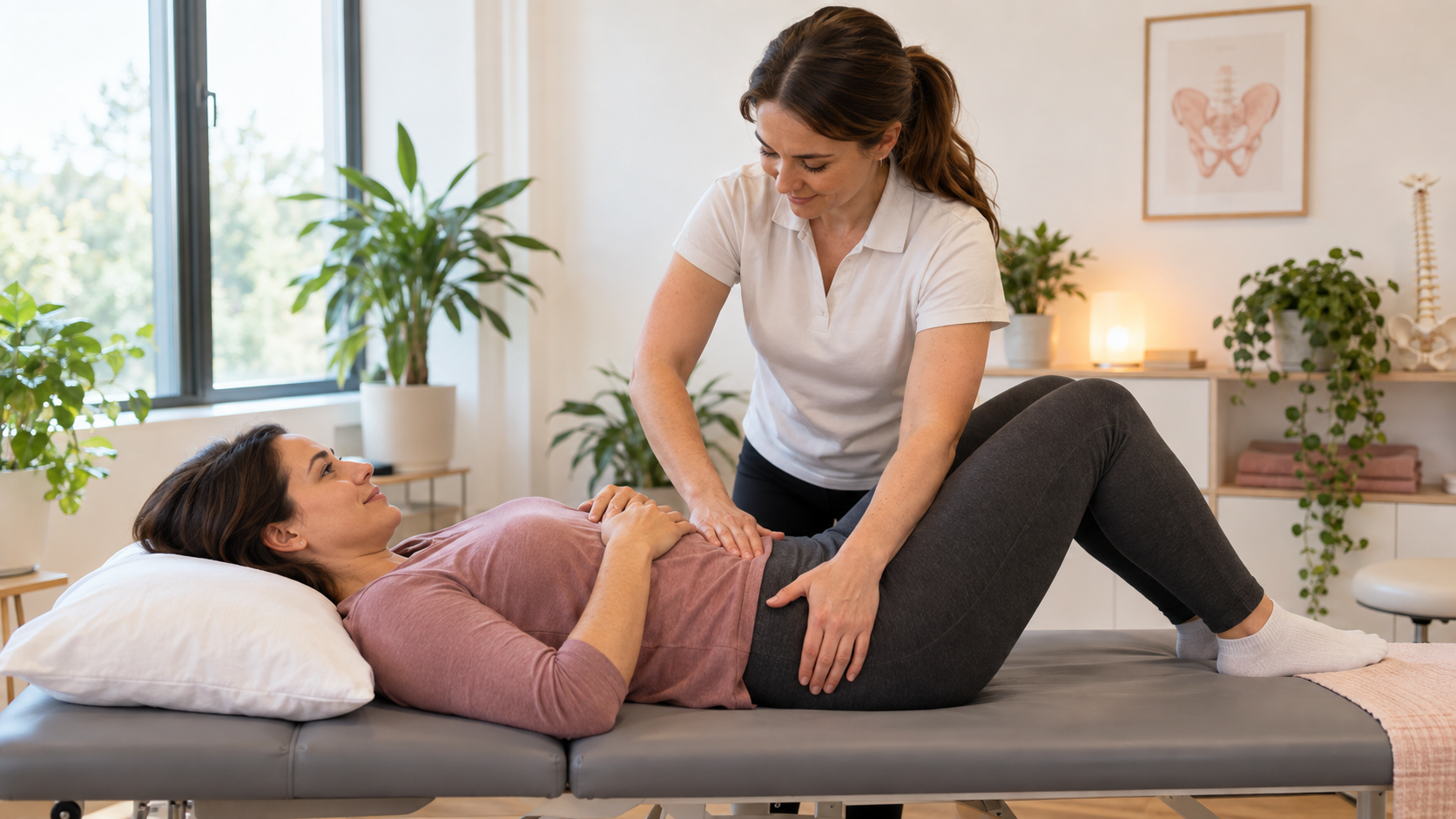 Pelvic floor physiotherapy treatment